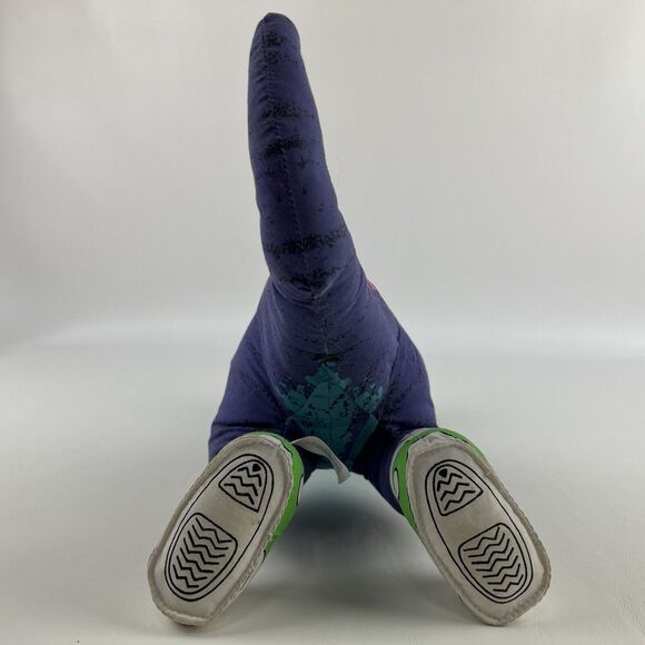 CLOUD 9 Trex Dinosaur Carnival Plush VTG 80s 90s Sneakers Shoes Hat Colorful Toy - Picture 7 of 11